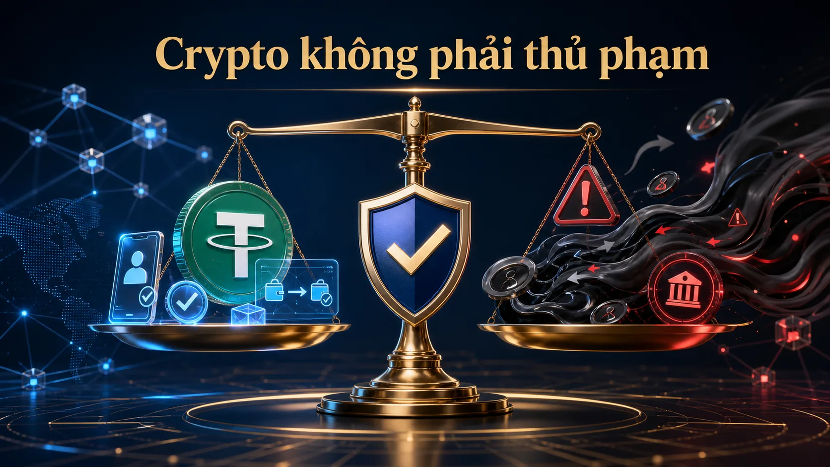 Crypto không phải thủ phạm nhưng cần kiểm soát
