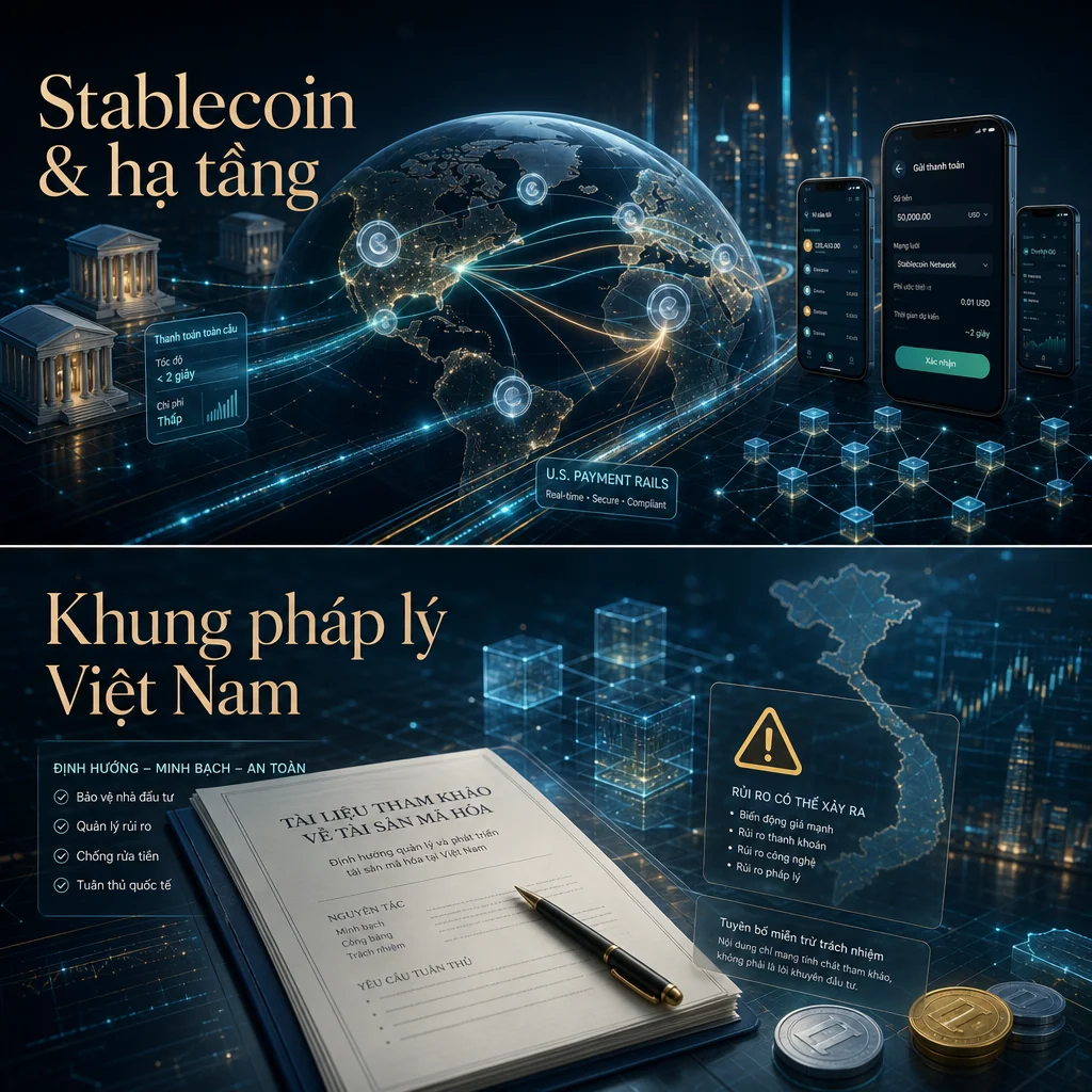 Stablecoin và hành lang thanh toán toàn cầu