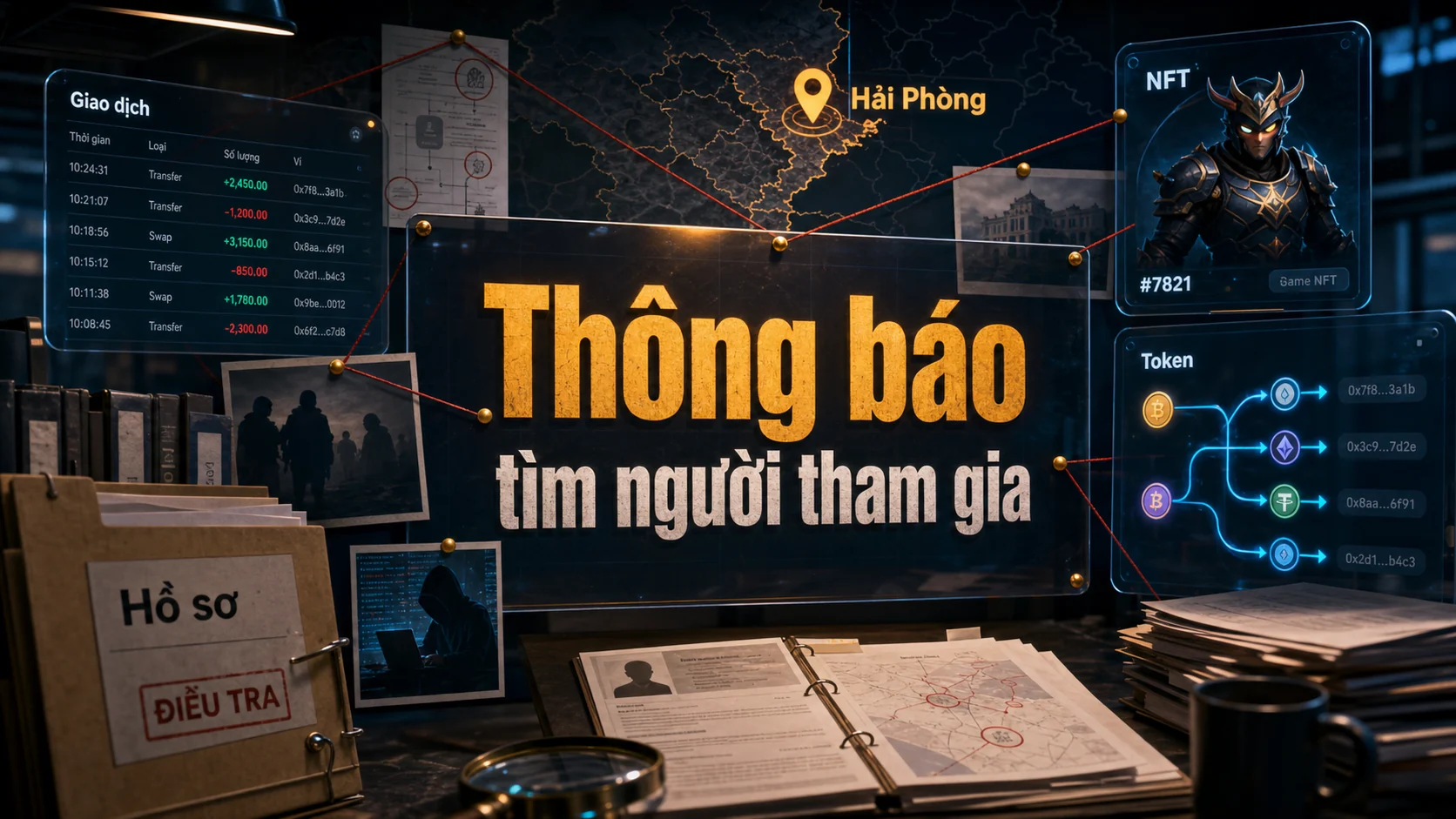 Thông báo Công an Hải Phòng về dự án Valkyrio