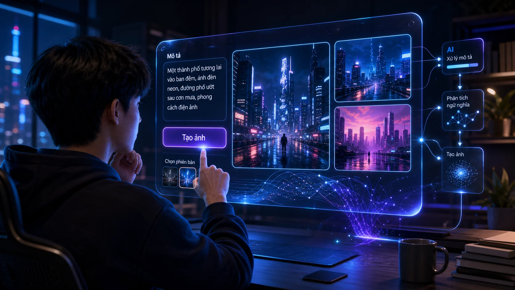 AI image generator là gì? Cách tạo ảnh bằng AI cho người mới