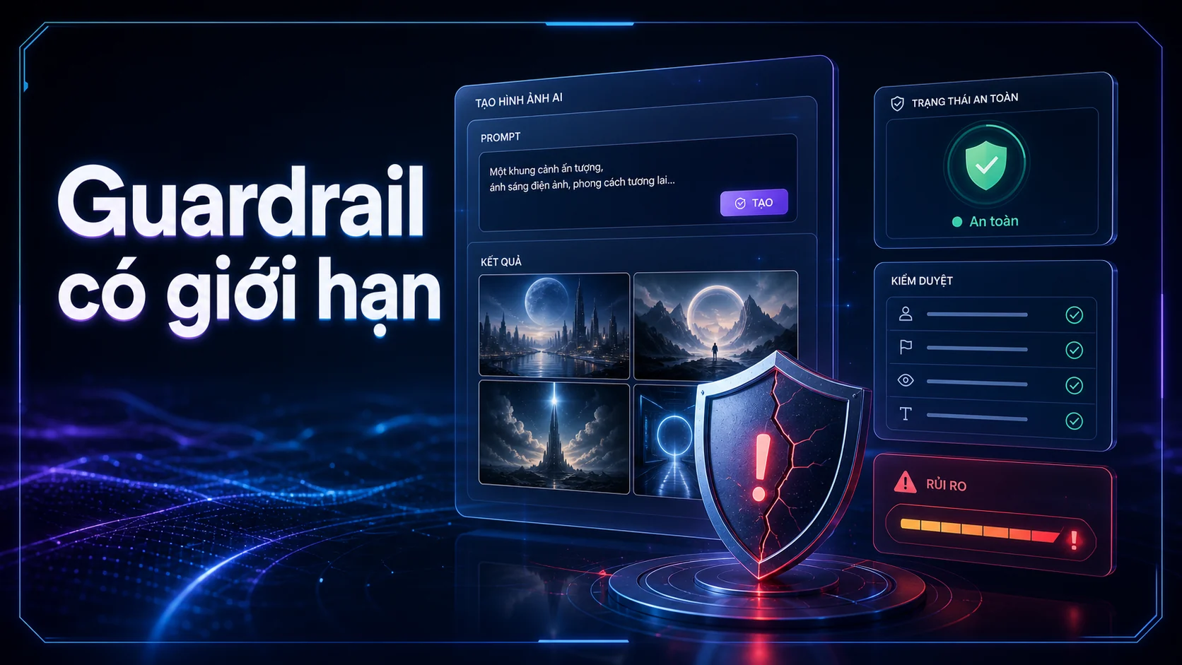 Các điểm yếu khiến guardrail AI có thể bị vượt qua