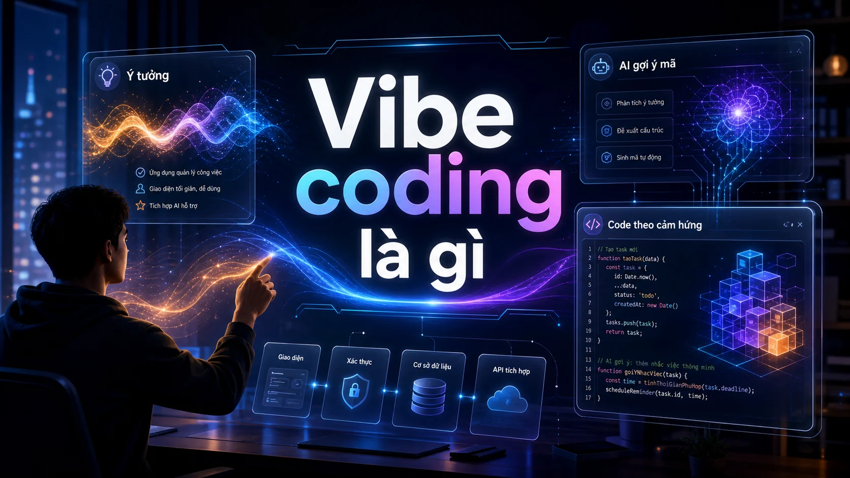Vibe coding là gì trong bài Vibe coding là gì? Rủi ro khi code bằng cảm hứng với AI