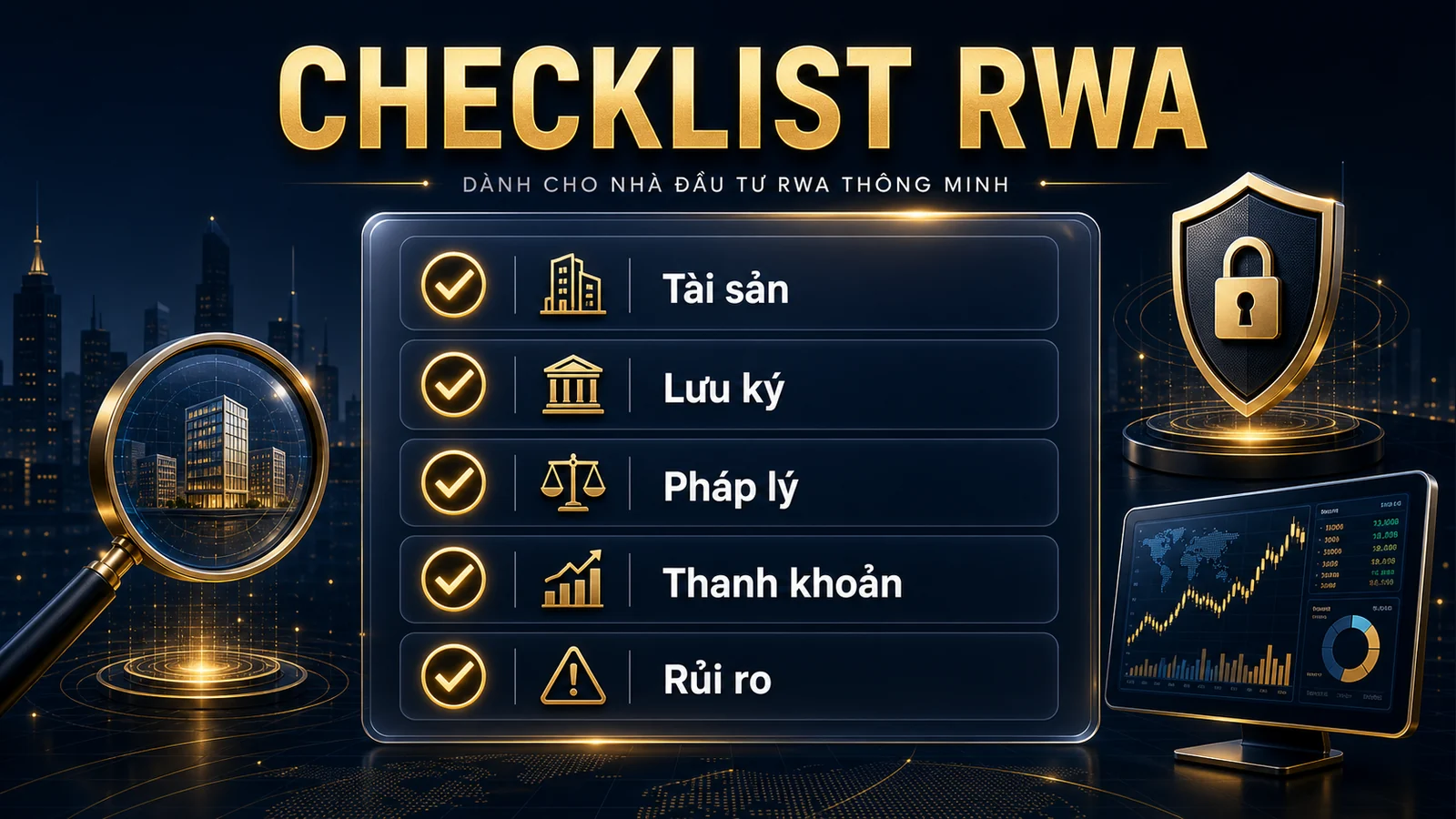 Checklist kiểm tra tokenized RWA cho nhà đầu tư Việt Nam