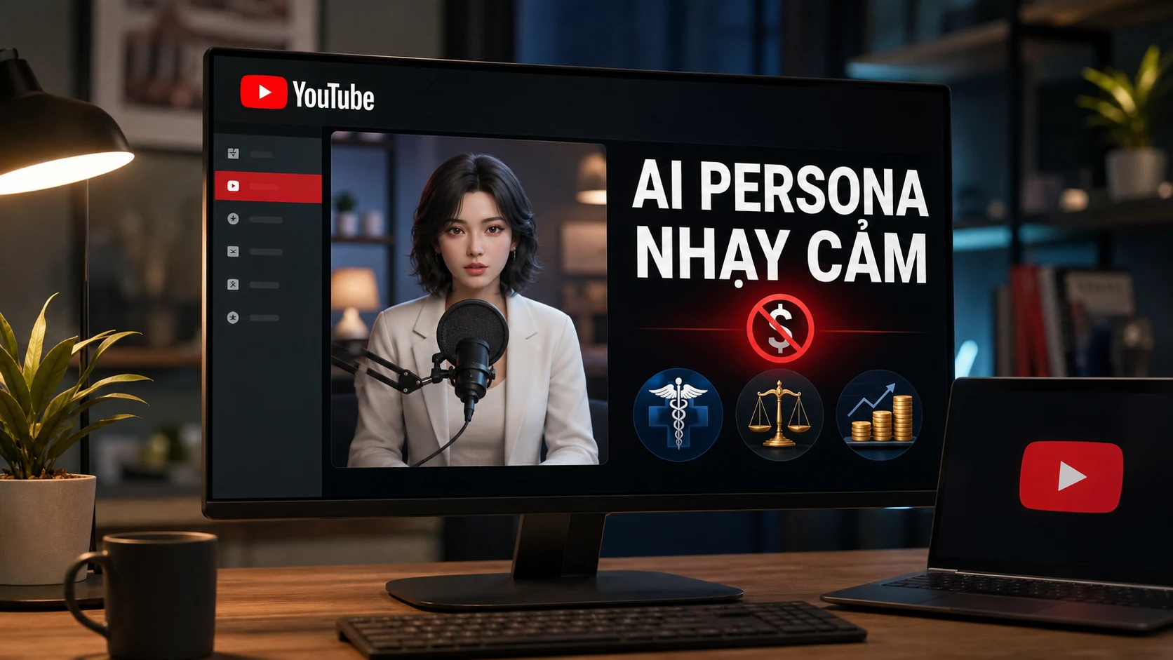 AI persona tư vấn chủ đề nhạy cảm trên YouTube