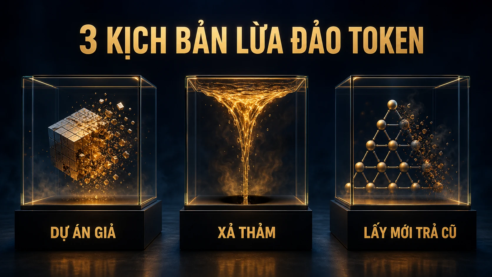 Ba kịch bản lừa đảo token