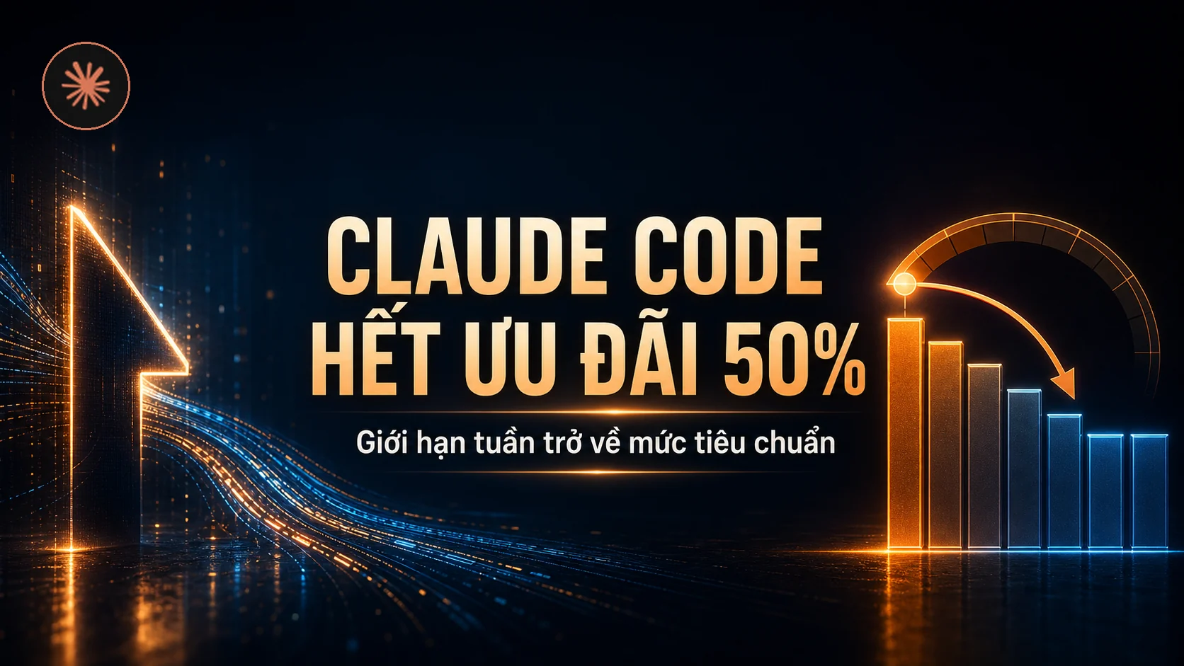 Claude Code kết thúc ưu đãi tăng 50% giới hạn tuần