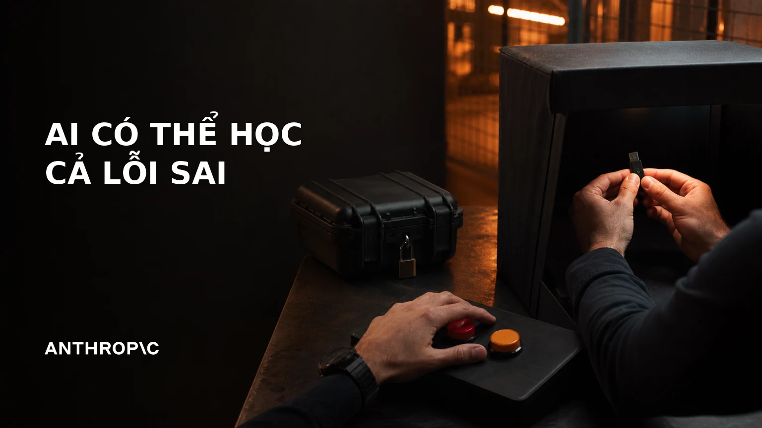 AI có thể học cả thao tác sai trong workflow