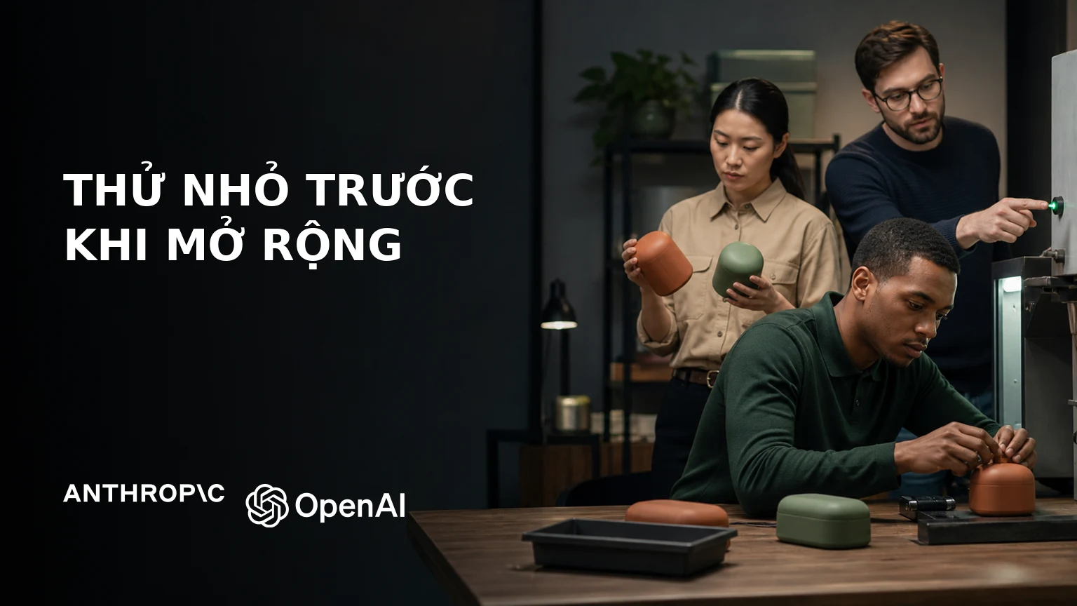 Thử nghiệm AI workflow trước khi mở rộng