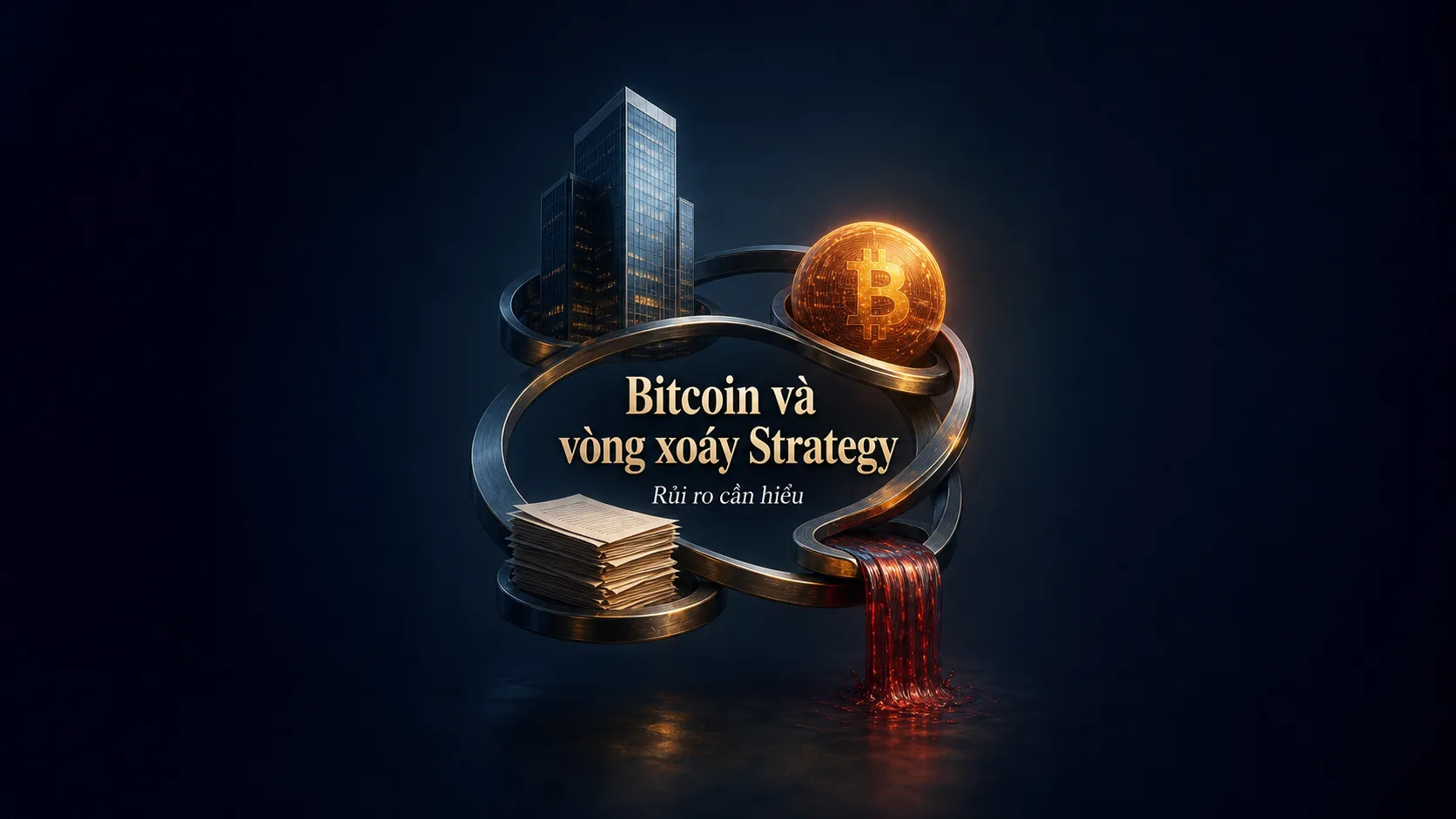 Bitcoin và “doom loop” của Strategy: rủi ro cần hiểu