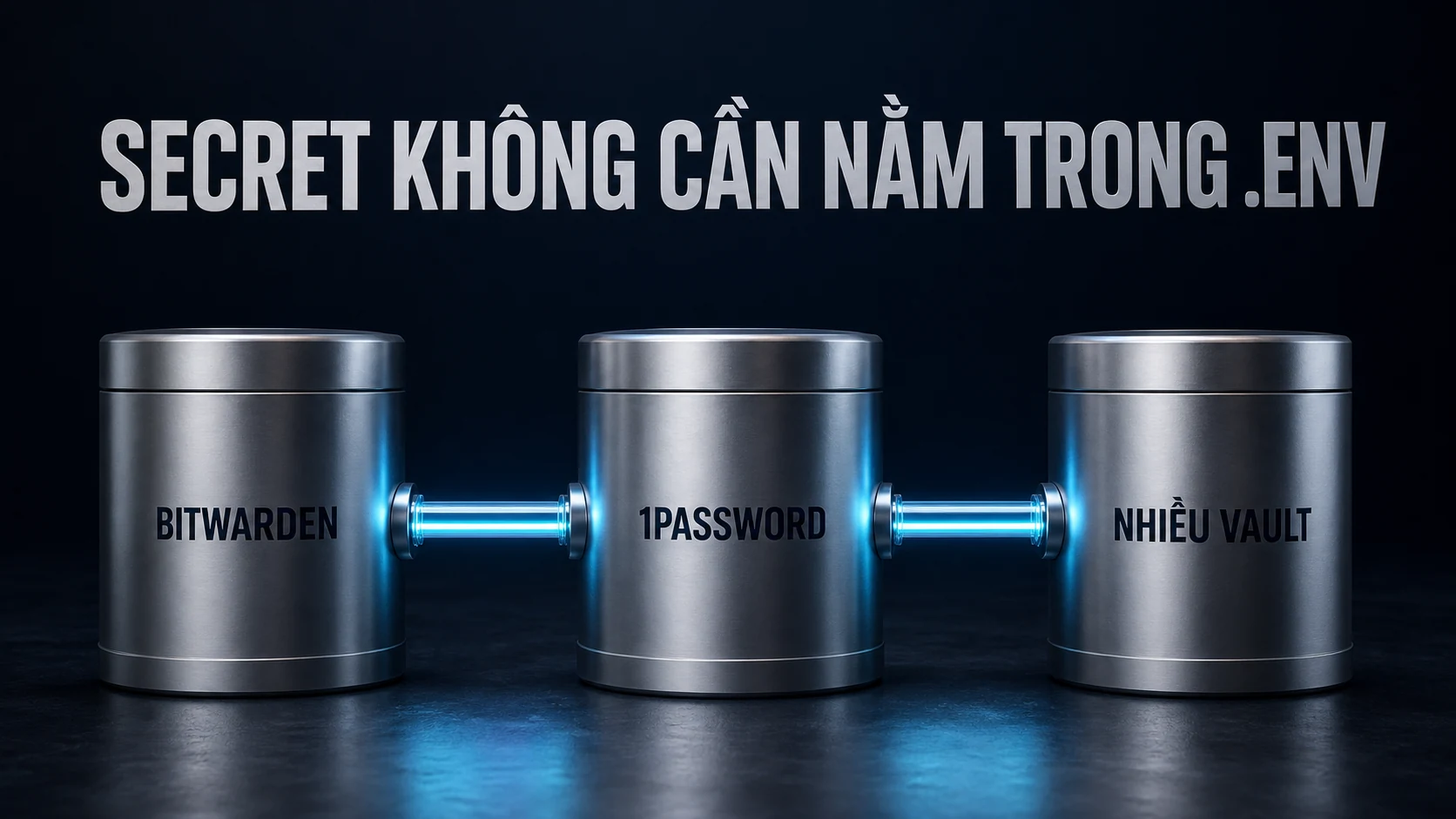 Hermes Agent quản lý secret qua Bitwarden và 1Password