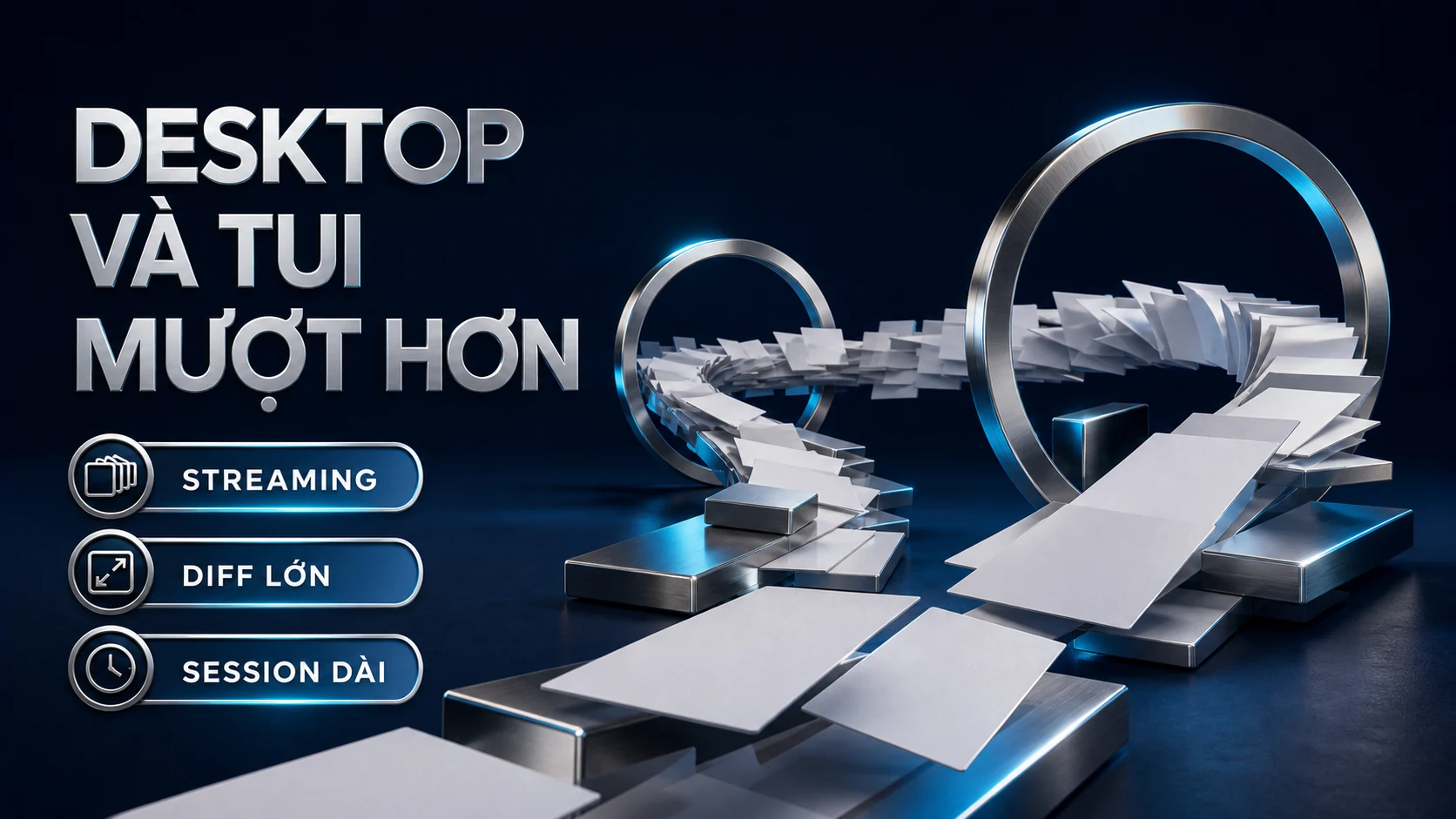 Hermes Desktop và TUI mượt hơn trong phiên bản 0.19.0