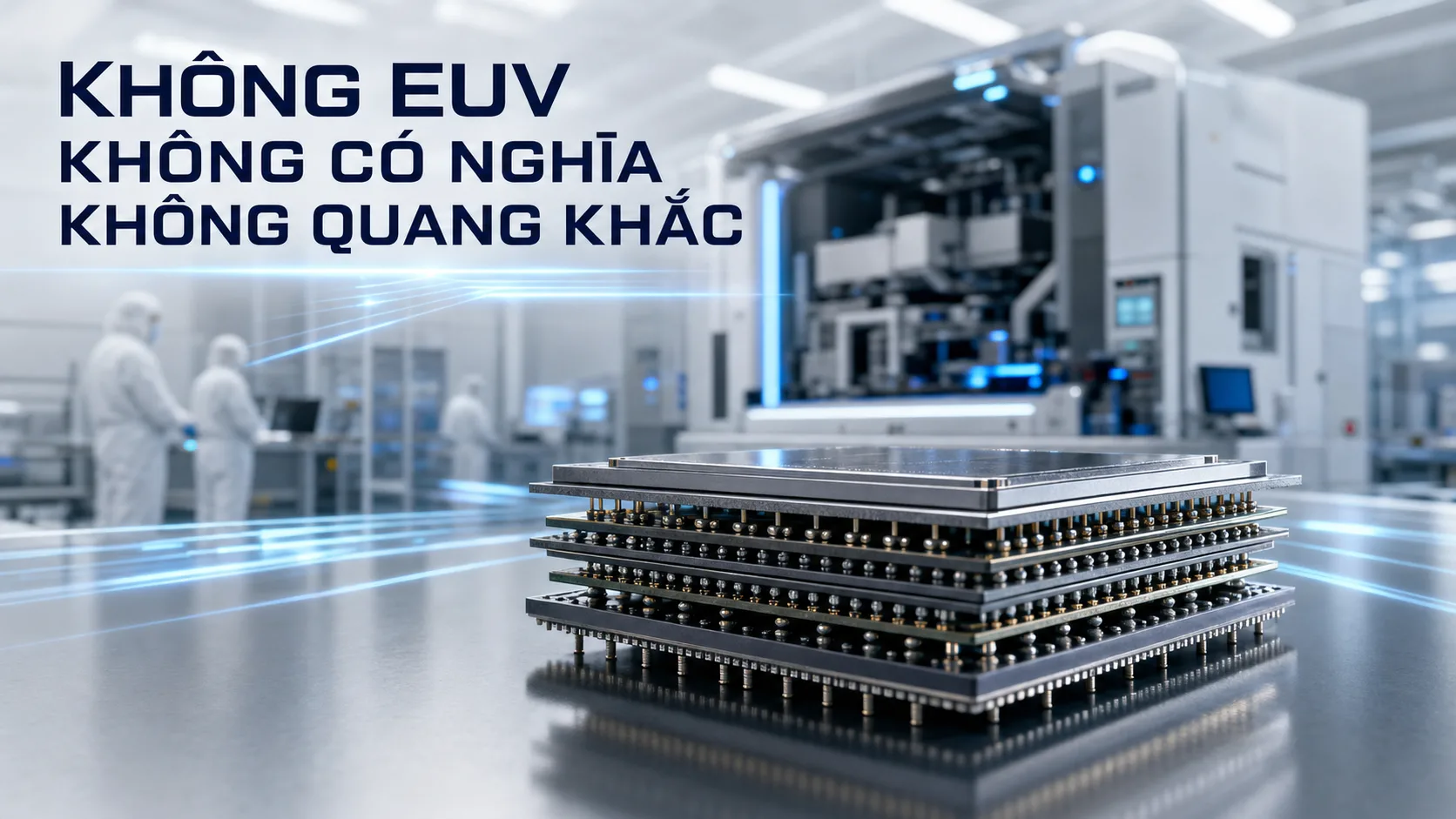 LogicFolding và quang khắc EUV là hai trục tối ưu khác nhau