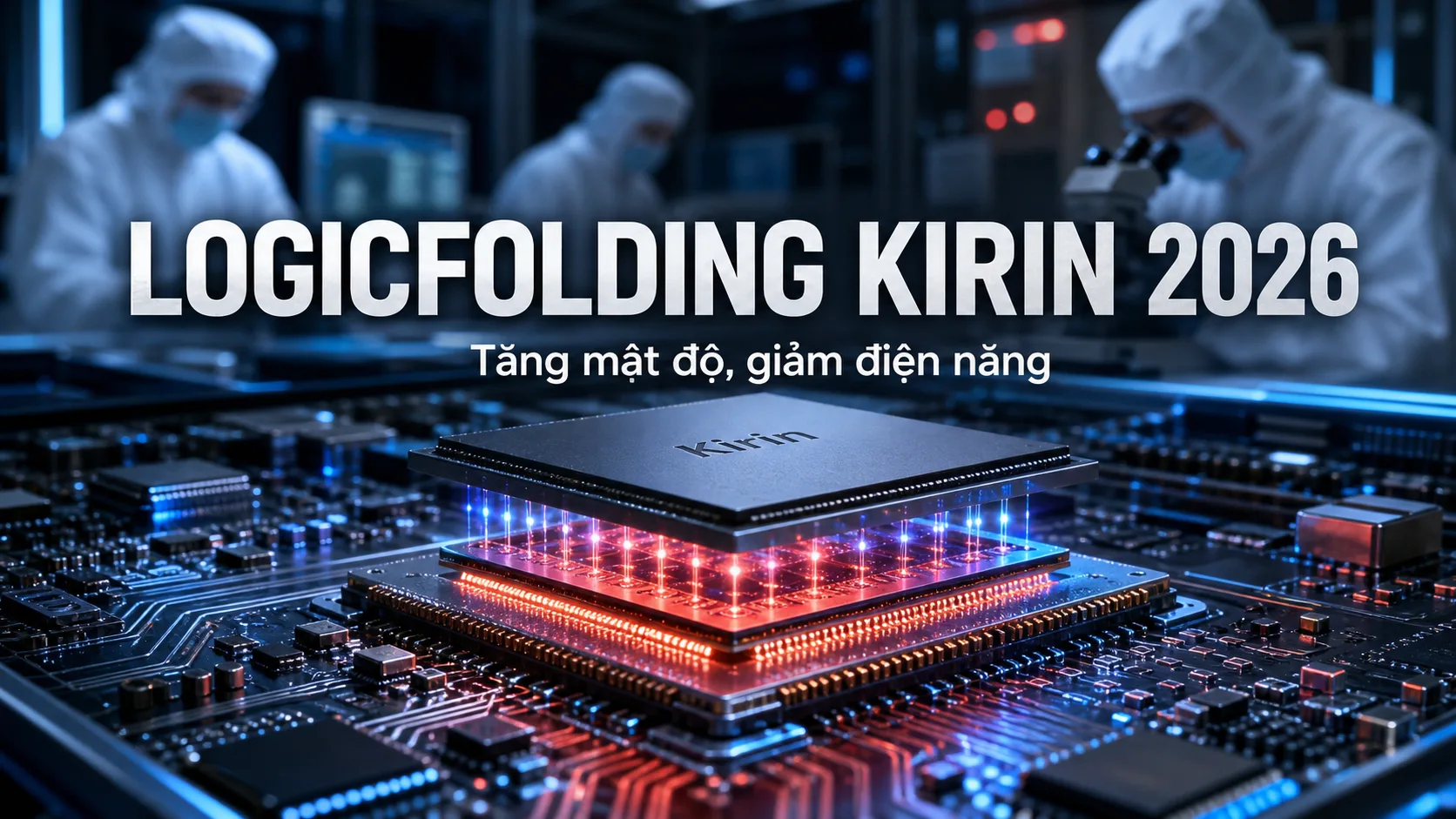 LogicFolding trên chip Kirin 2026: Huawei đang làm gì?