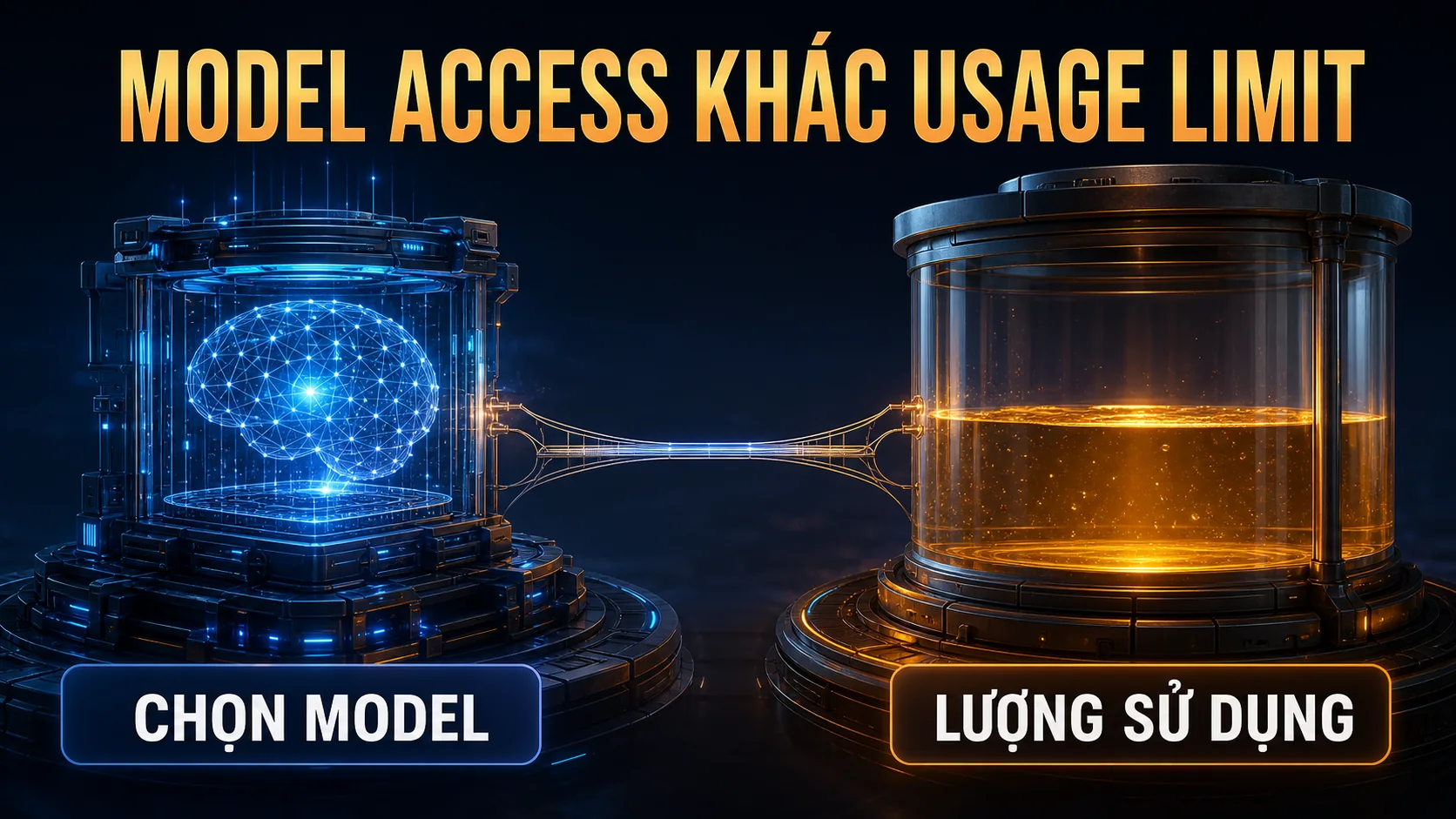 Phân biệt model access và usage limit
