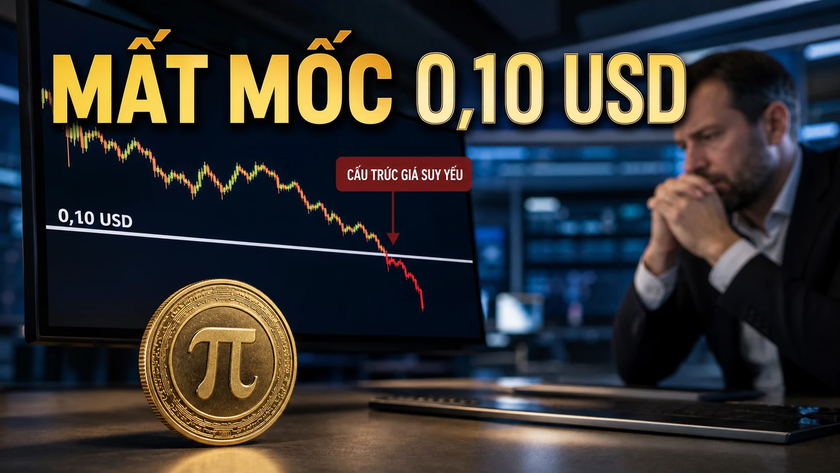 PI mất mốc hỗ trợ tâm lý 0,10 USD