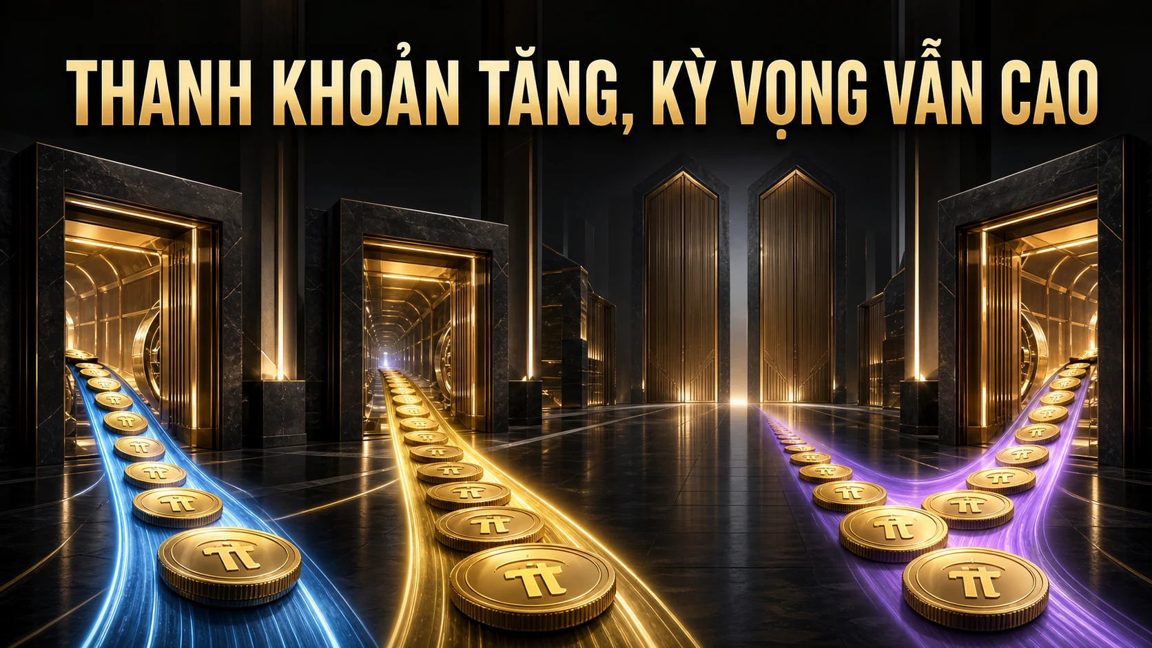 Thanh khoản PI tăng nhưng kỳ vọng niêm yết vẫn cao