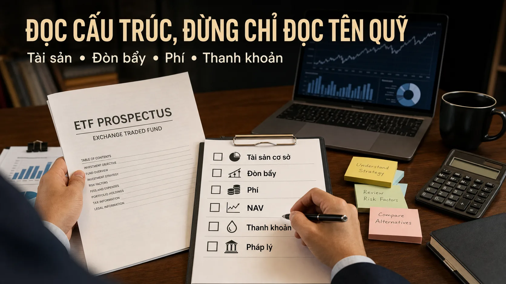 Cách đọc cấu trúc ETF crypto