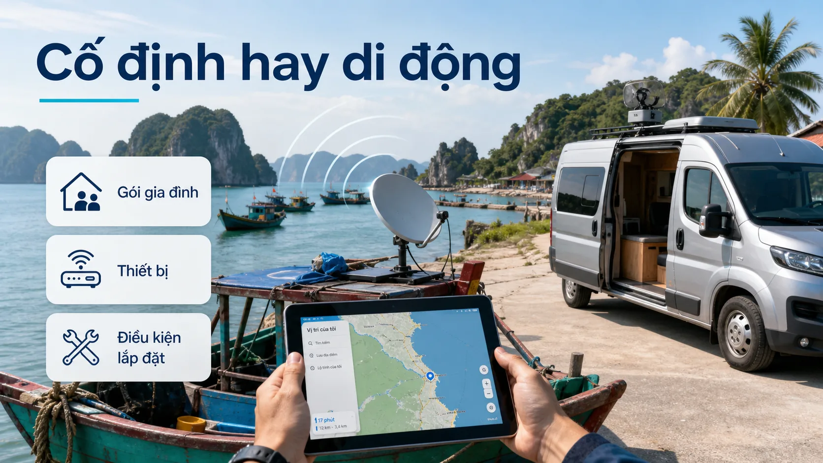 Starlink cố định hay di động cần chọn đúng gói