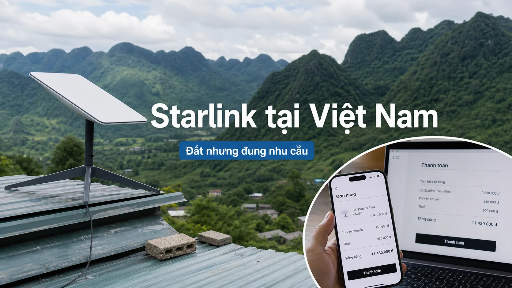 Starlink tại Việt Nam: Đắt với số đông, đáng tiền với ai?