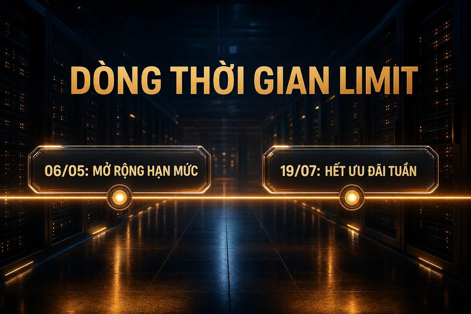 Dòng thời gian thay đổi giới hạn Claude Code