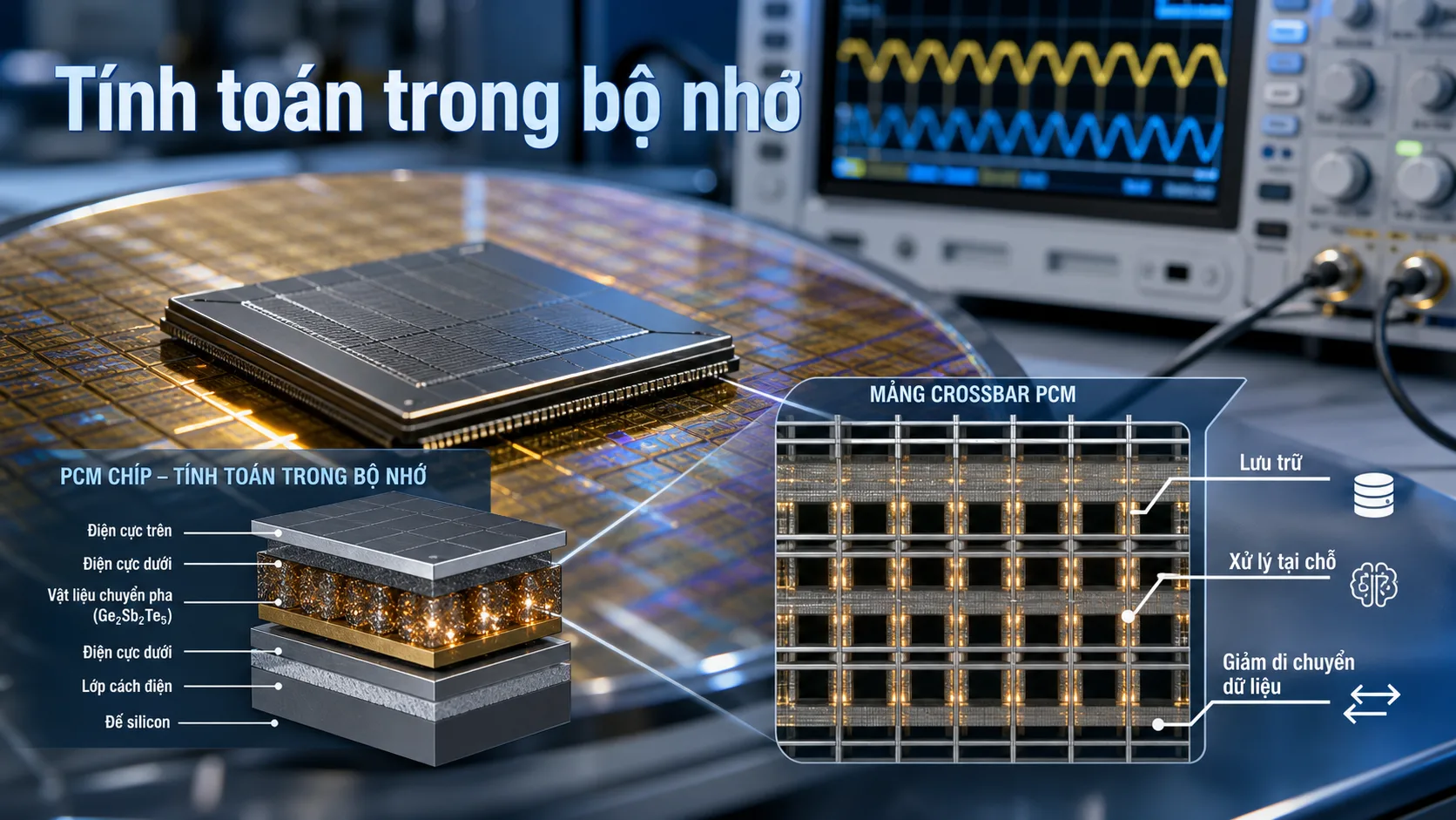 Kiến trúc computing-in-memory trên chip 40nm