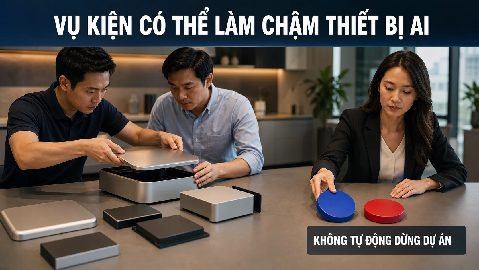 Vụ kiện có thể ảnh hưởng thiết bị AI