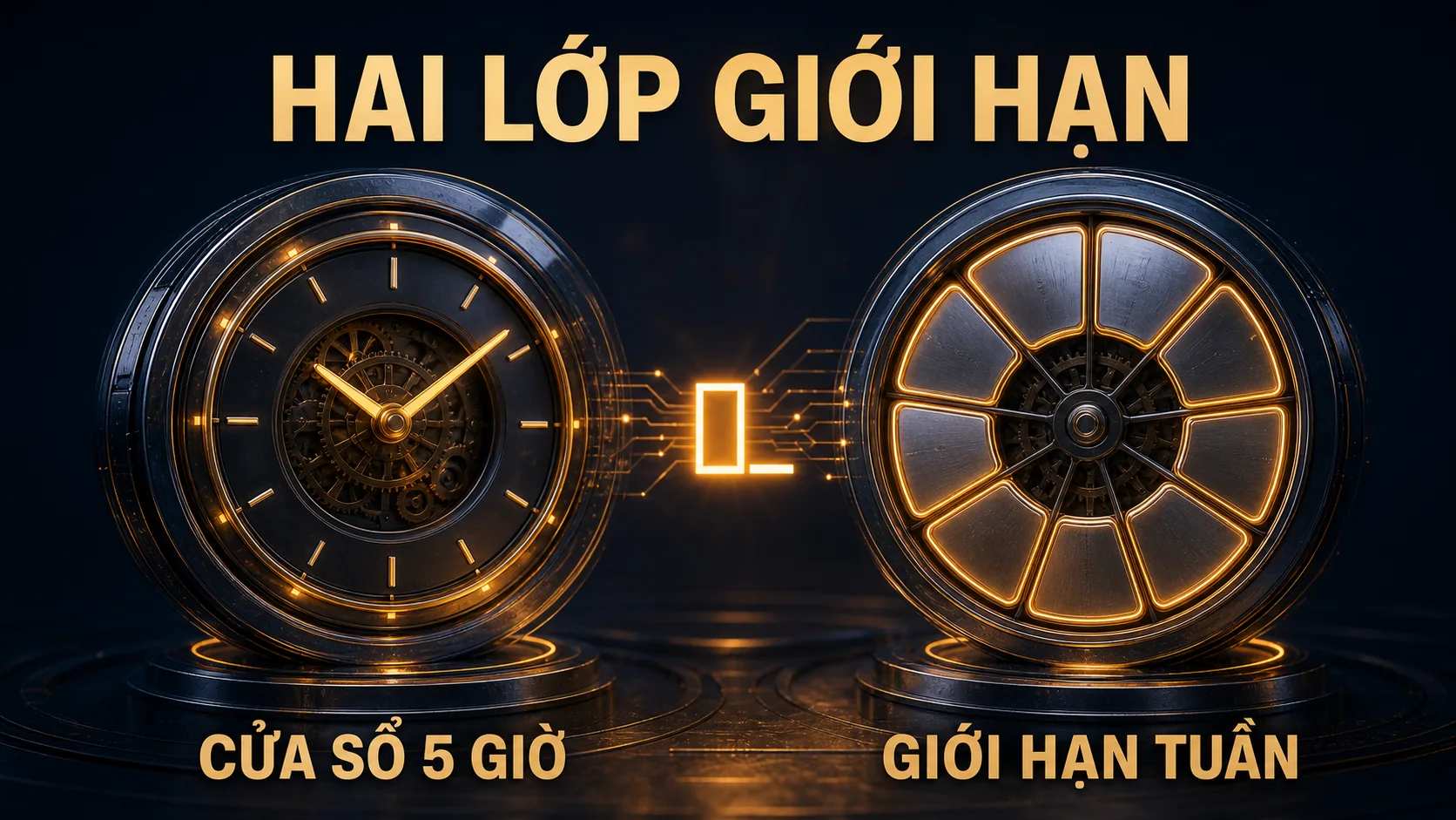 Phân biệt weekly limit và five-hour limit